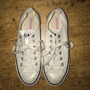 White Converse Sneakers